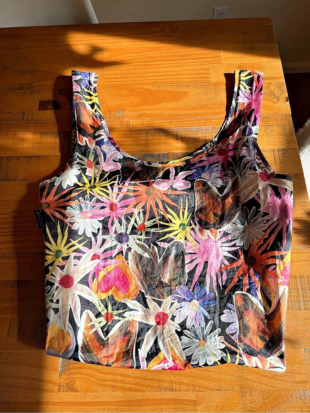 BAGGU x Jessica Williams Floral Horse Printed Reusable Tote